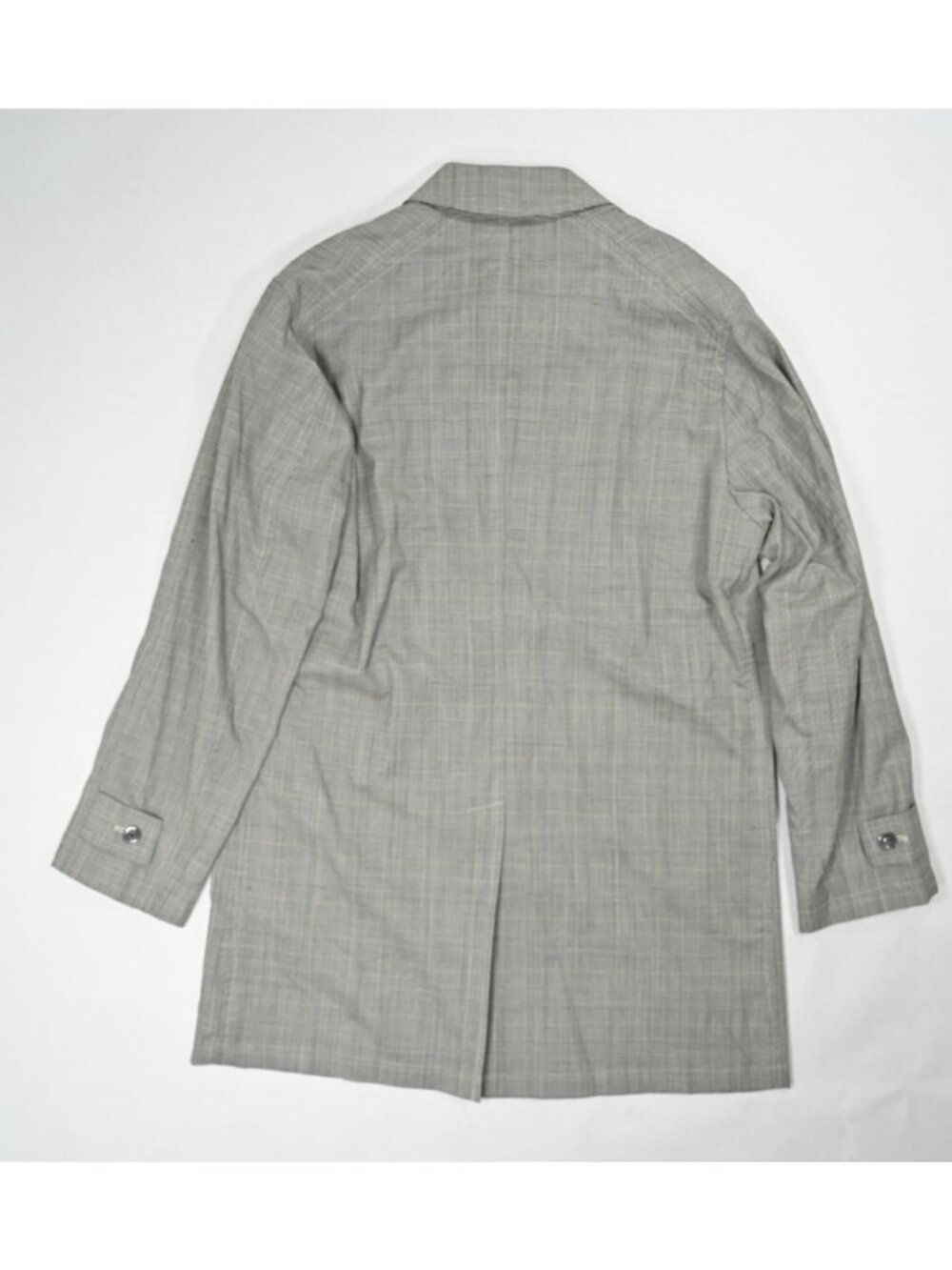 Fred Perry Collared Check Jacket in Black - Picture 9 of 13
